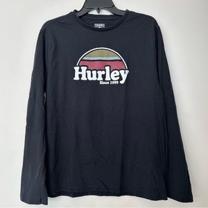 Mens Hurley Long Sleeve Tshirt